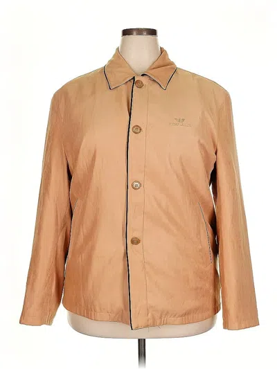 Pre-owned Giorgio Armani Jacket In Brown