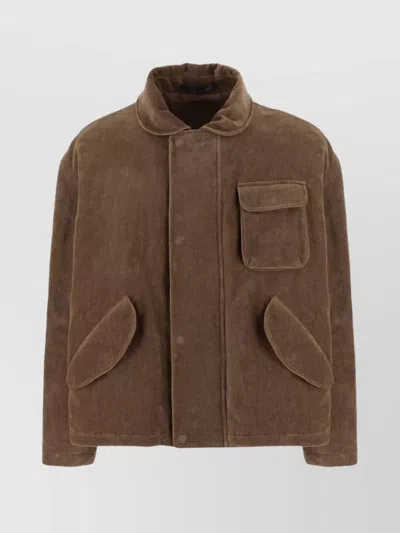 GIORGIO ARMANI JACKET CASUAL FLAP FRONT SIDE POCKETS