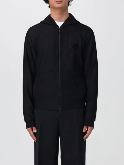 GIORGIO ARMANI SWEATSHIRT GIORGIO ARMANI MEN COLOR BLACK,H34029002