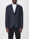Giorgio Armani Jacket  Men Color Blue In Blue