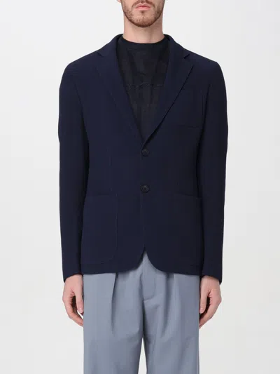 Giorgio Armani Jacket  Men Color Blue