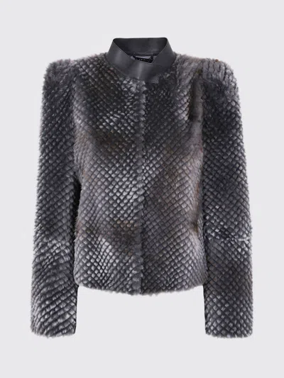 Giorgio Armani Jacket  Woman Color Grey In Gray