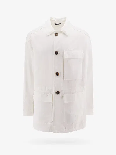 Giorgio Armani Jacket In White