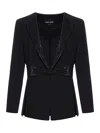 GIORGIO ARMANI JACKET WITH RHINESTONE INSERTS