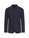 Giorgio Armani Single-breasted Virgin Wool Blazer