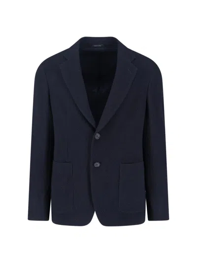 Giorgio Armani Jackets In Blue