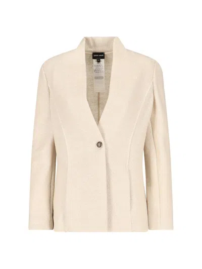 Giorgio Armani Jackets In White