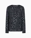 Giorgio Armani Men's Embroidered Jacquard Sweater