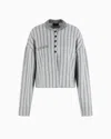 Giorgio Armani Jacquard Knit Short Jacket
