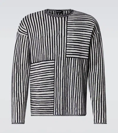 GIORGIO ARMANI JACQUARD SWEATER