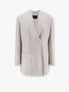 Giorgio Armani Jacquard Jacket Geometry Micropaillettes