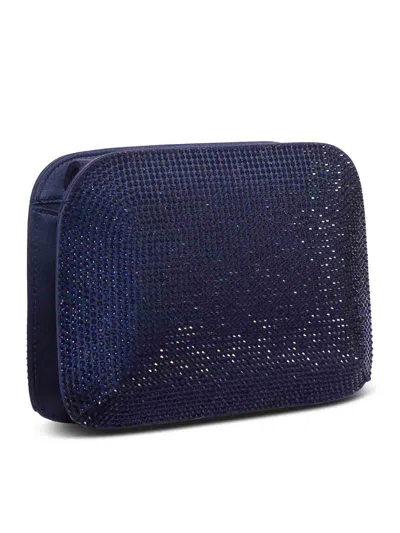 Giorgio Armani Jewel Clutch Bag In Blue