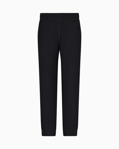 Giorgio Armani Joggers In Technical Waffle Fabric