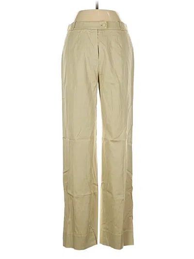 Pre-owned Giorgio Armani Khaki Pant In Brown