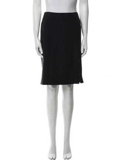 Pre-owned Giorgio Armani Knee-length Skirt In Blue