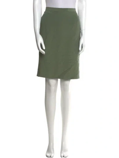 Pre-owned Giorgio Armani Knee-length Skirt In Green