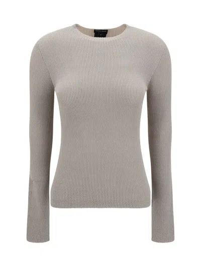 Giorgio Armani Knitwear In Beige
