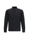 Giorgio Armani Men Polo Sweater In Black