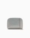 Giorgio Armani La Prima Satin And Opal Rhinestone Clutch Bag In Gold