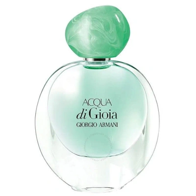 Giorgio Armani Ladies Acqua Di Gioia Edp Spray 3.4 oz (tester) Fragrances 3614272048317 In Brown / Green / Pink
