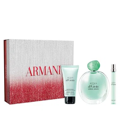 Giorgio Armani Ladies Acqua Di Gioia Gift Set Fragrances 3614274692440 In Multi