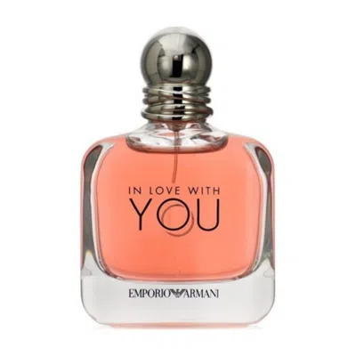Giorgio Armani Ladies Emporio Armani In Love With You Edp 3.4 oz (tester) Fragrances 3614272225619 In Multi