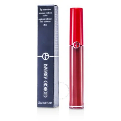 Giorgio Armani Ladies Lip Maestro - 201 Dark Velvet Stick 0.22 oz Lipstick Makeup 3605521677297 In White
