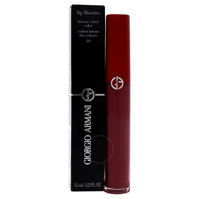 Giorgio Armani Ladies Lip Maestro 524 Rose Nomad Liquid 0.22 oz Lipstick Makeup 3614272742680 In White