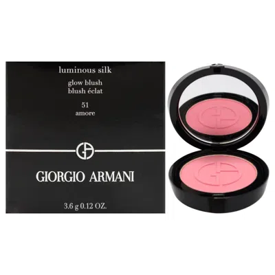 Giorgio Armani Ladies Luminous Silk Glow Blush 0.12 oz 51 Amore Makeup 3614273735599 In Pink