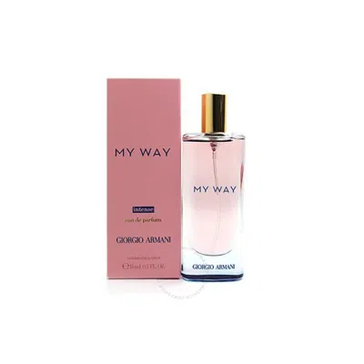 Giorgio Armani Ladies My Way Intense Edp Spray 0.5 oz Fragrances 3614273348645 In Orange