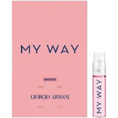 Giorgio Armani Ladies My Way Nectar Edp Spray 0.04 oz Fragrances 3614273947732 In Pink