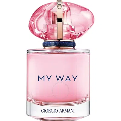 Giorgio Armani Ladies My Way Nectar Edp Spray 3 oz (tester) Fragrances 3614273947756 In Pink
