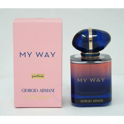 Giorgio Armani Ladies My Way Parfum 1.7 oz Fragrances 3461273844666 In Orange / White