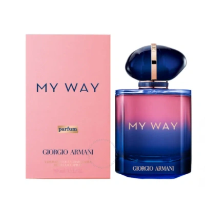 Giorgio Armani Ladies My Way Parfum Spray 3.04 oz Fragrances 3614273927352 In Orange / White