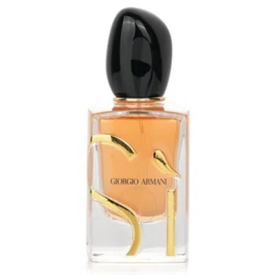 Giorgio Armani Ladies Si Eau De Parfum Intense Edp 1.7 oz Fragrances 3614273734790 In Black