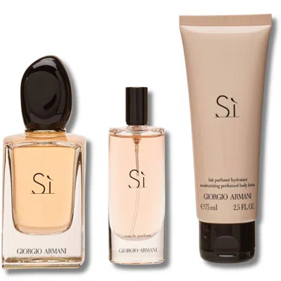 Giorgio Armani Ladies Si Gift Set Fragrances 3614274692778