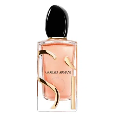 Giorgio Armani Ladies Si Intense Edp Spray 3.4 oz (tester) Fragrances 3614273734851 In Black