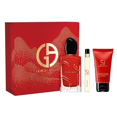 Giorgio Armani Ladies Si Passione Gift Set Fragrances 3614274337051