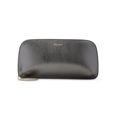 GIORGIO ARMANI GIORGIO ARMANI LAMB LEATHER HANDBAG