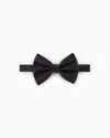 Giorgio Armani Official Store Pure Silk Bow Tie In Bleu