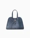 Giorgio Armani Large Suede Tote Bag In Gray