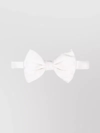 Giorgio Armani Large Woven Bowtie Adjustable Strap