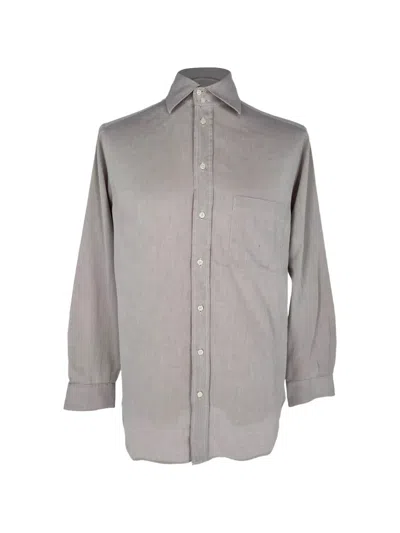 Pre-owned Giorgio Armani Le Collezioni Button-down Shirt In Neutrals