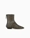 Giorgio Armani Leather Ankle Boots