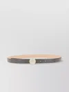 Giorgio Armani Leather Belt Sophisticated Adjustable Length