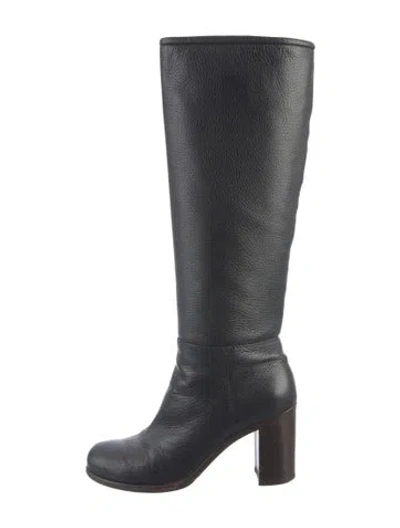 Pre-owned Giorgio Armani Leather Boots In Multicolor
