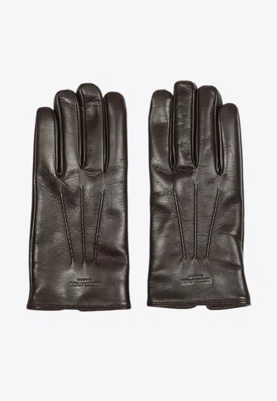 Giorgio Armani Leather Gloves