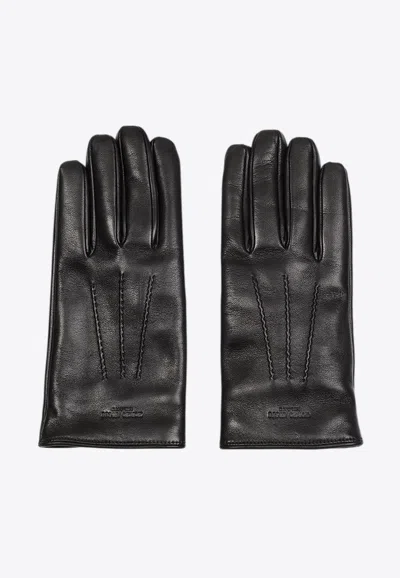 Giorgio Armani Leather Gloves