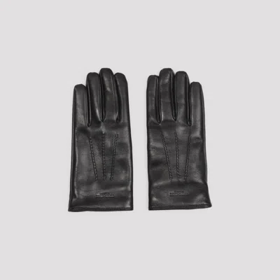 GIORGIO ARMANI LEATHER GLOVES
