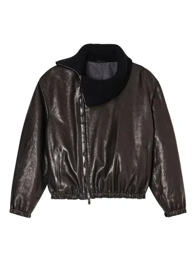GIORGIO ARMANI LEATHER JACKET